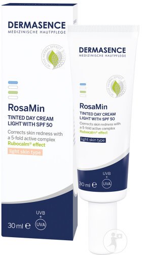 Dermasence RosaMin Getinte Dagcrème SPF50 Licht 30ml
